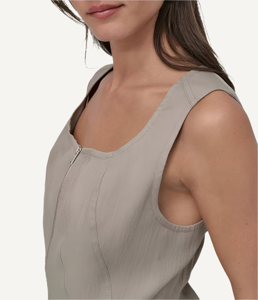 S/L ZIP FRNT SEAMED
