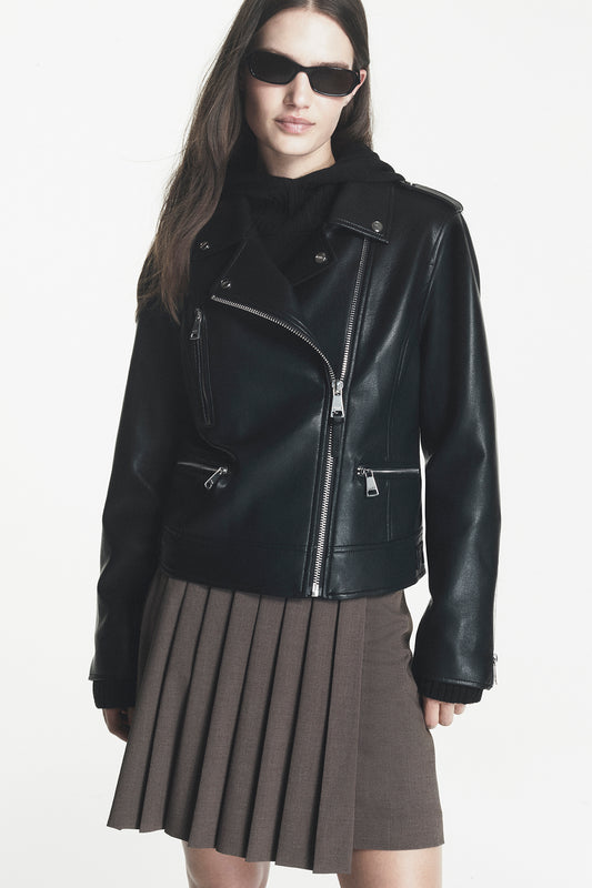 Black Cropped Jacket