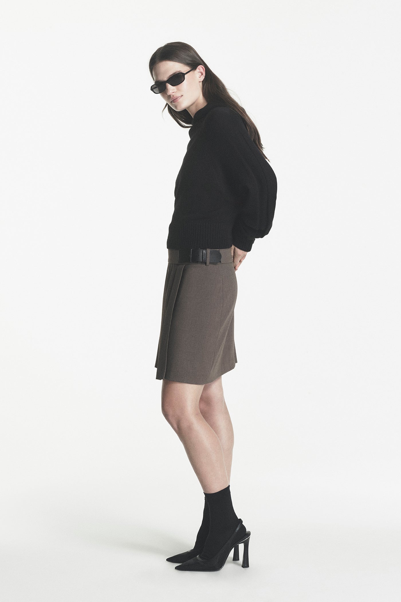 Statement Midi Skirt