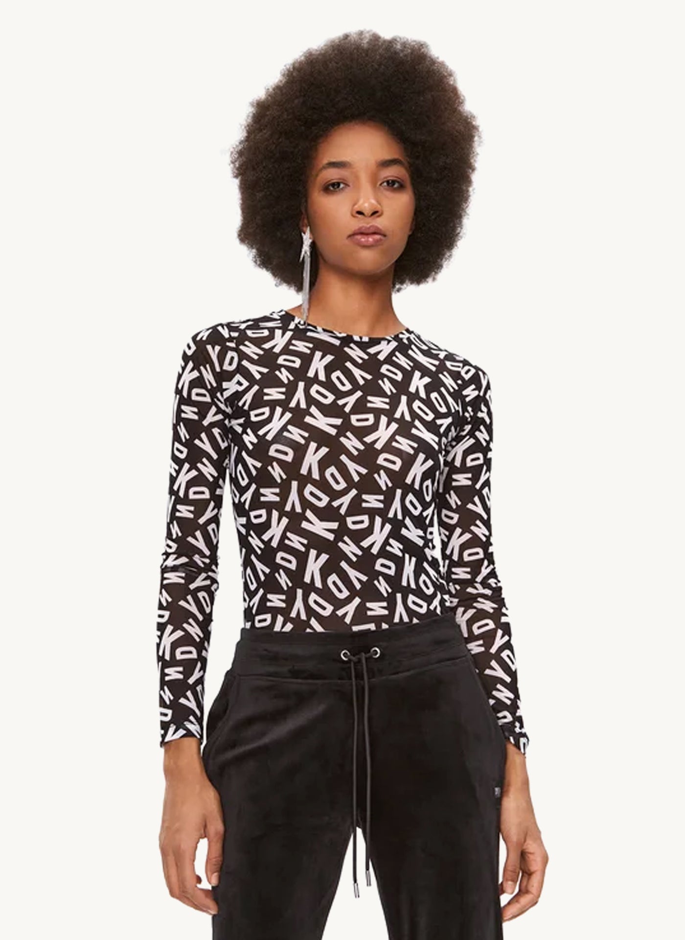 Dkny crew best sale neck sweatshirt