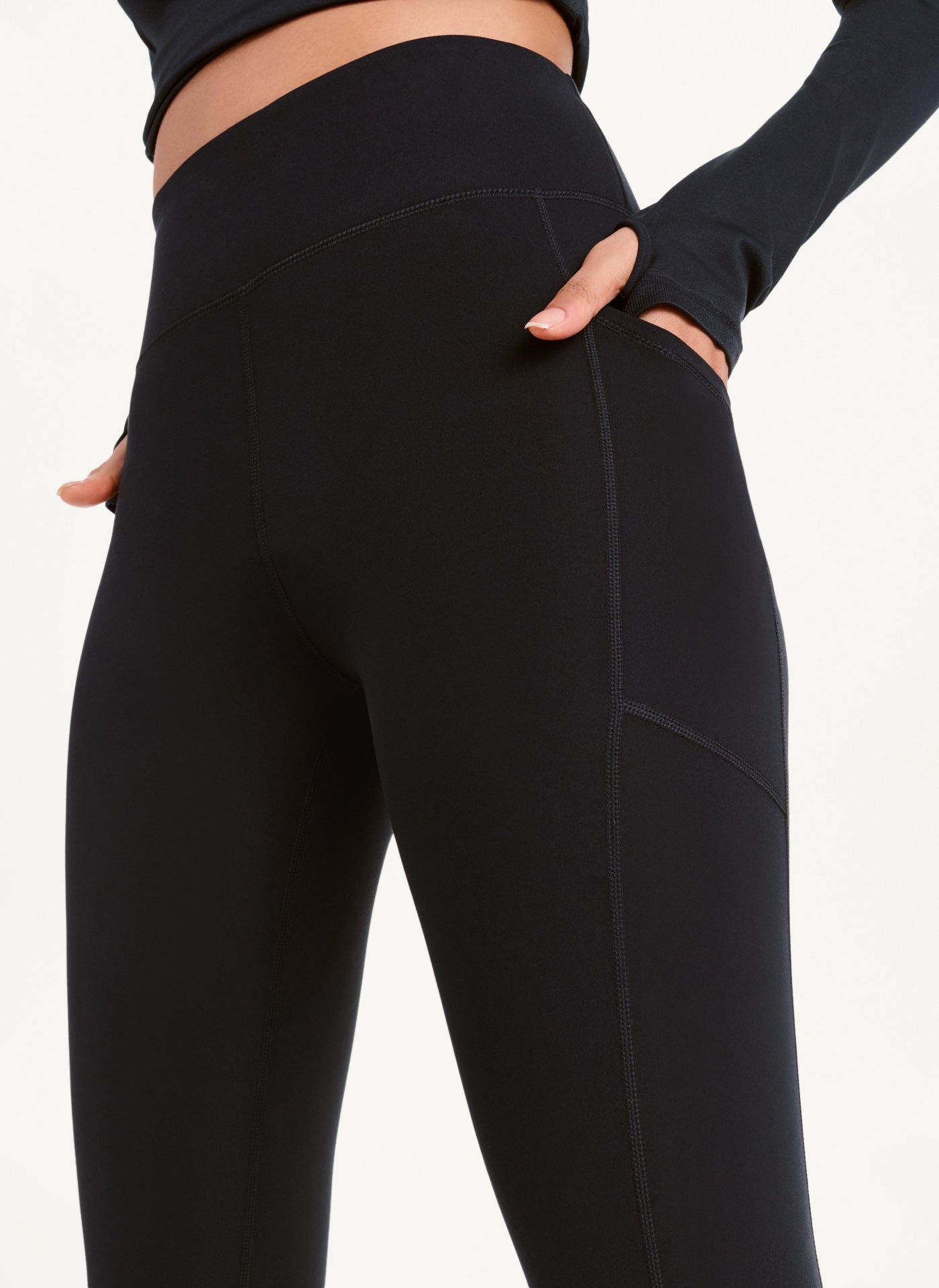 2 Tone Seamless Short Sleeve Hug & Lift Tight