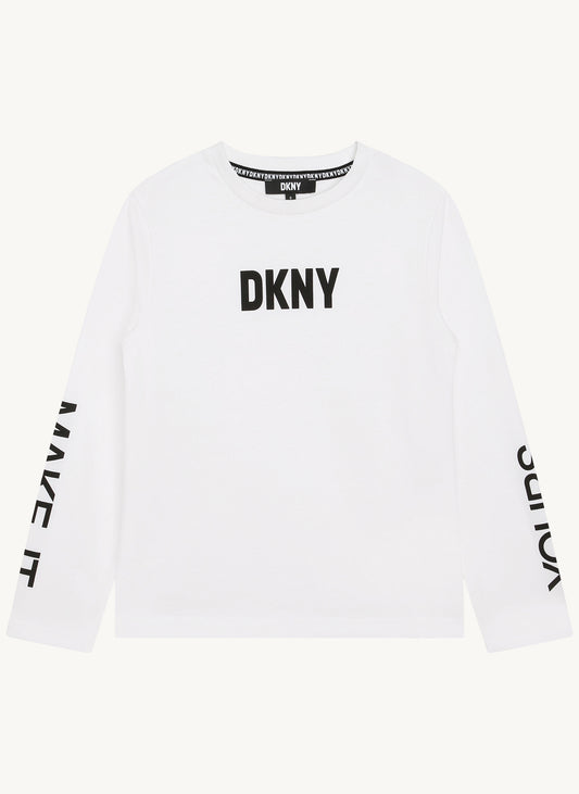Long Sleeve Crew Neck T-Shirt With Logo