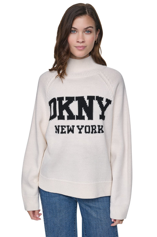 OVERSIZED LOGO SWEATER