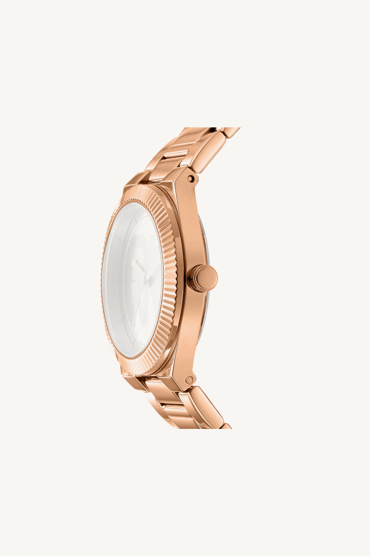Women Logo Rose Gold Watch