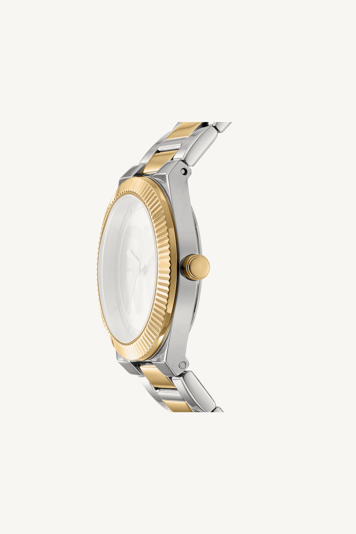 Women Logo Two Tone Watch