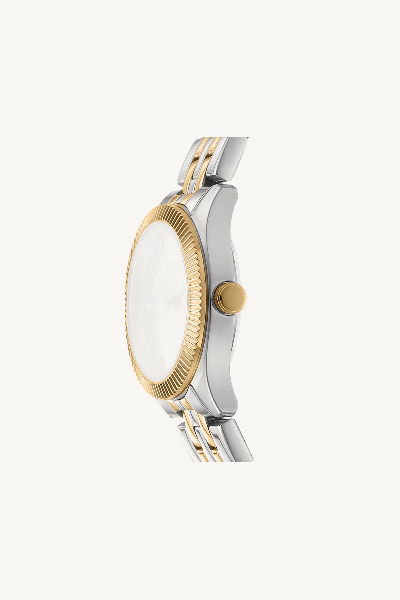 Women Logo Two Tone Watch