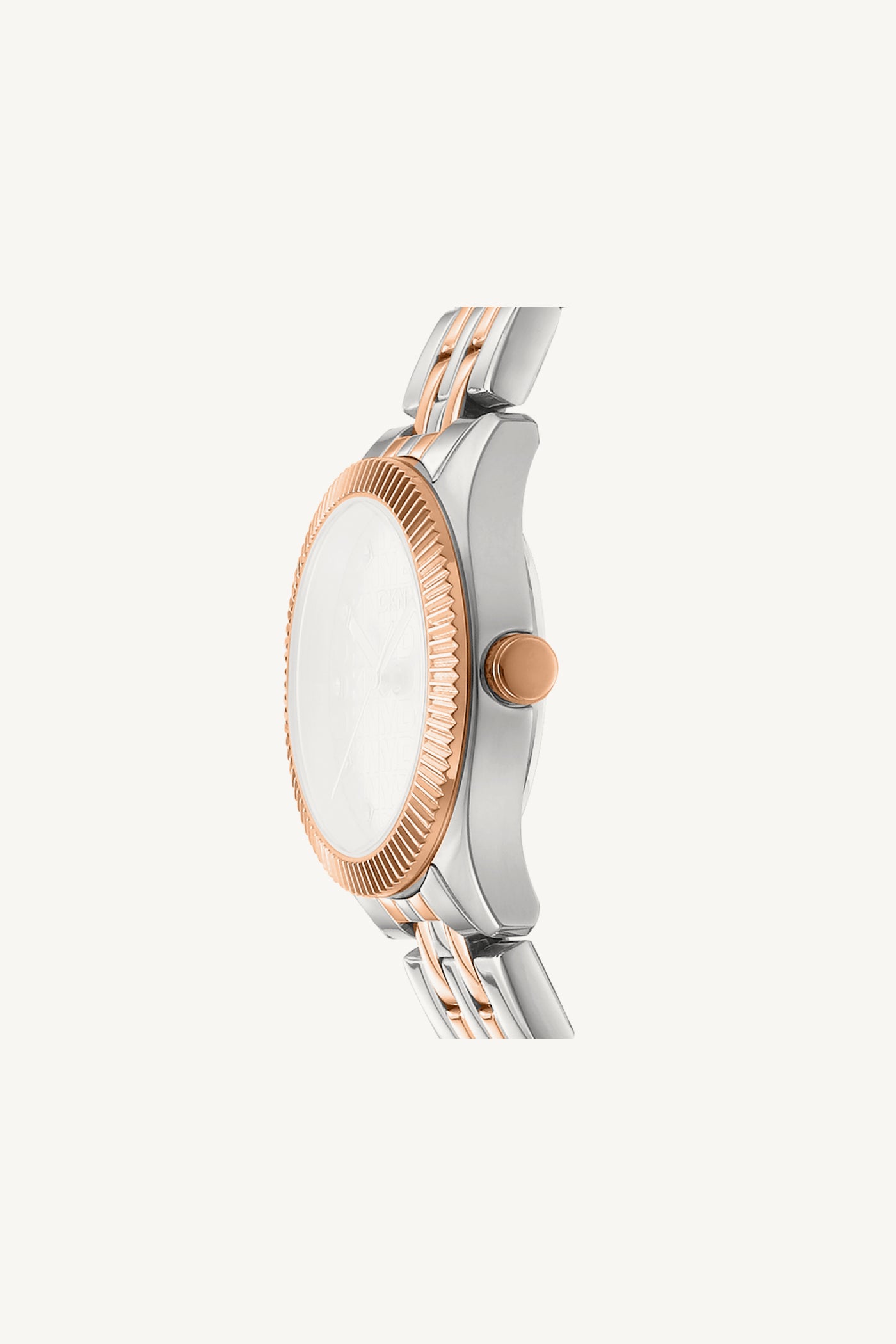Women Logo Two Tone Watch