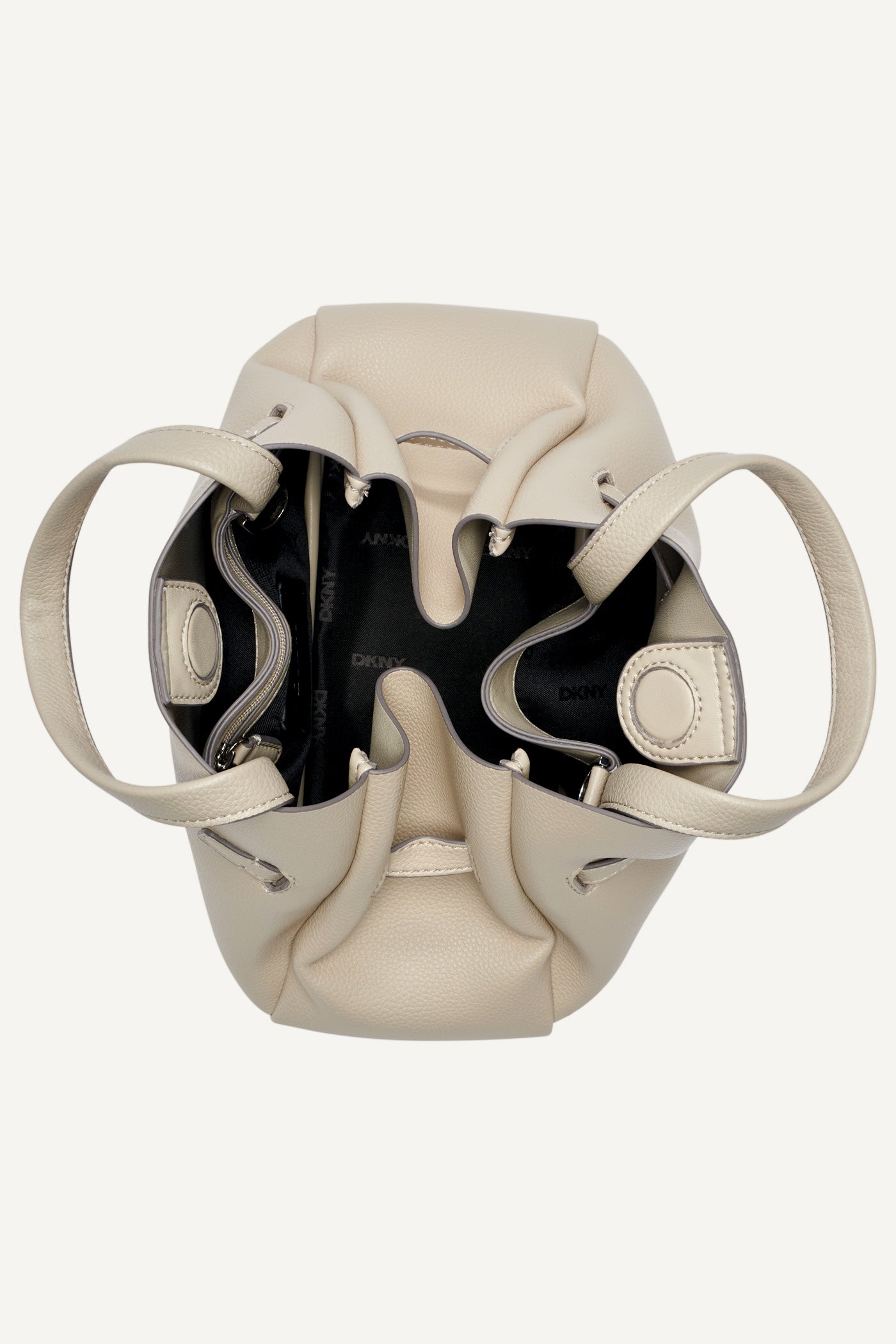 DKNY BRYAR LARGE SATCHEL BAG BROWN