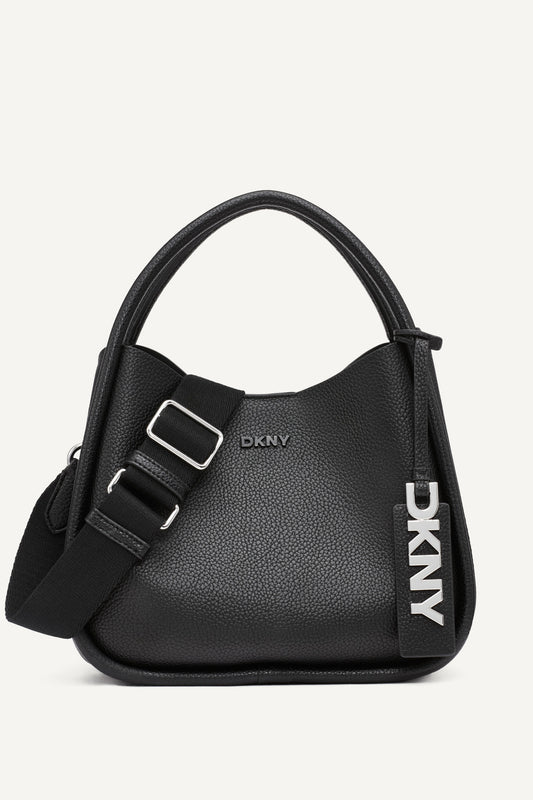 DKNY CAPRI MEDIUM HOBO BAG BLACK