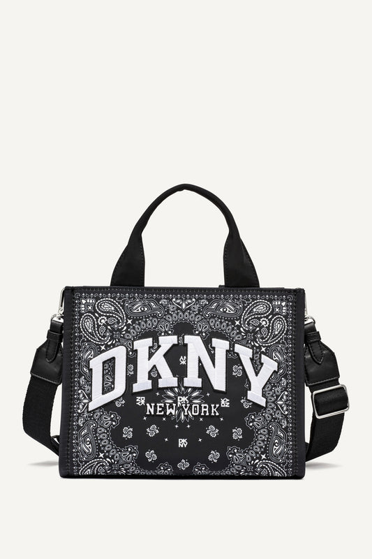 DKNY HADLEE SMALL TOTE BAG BLACK
