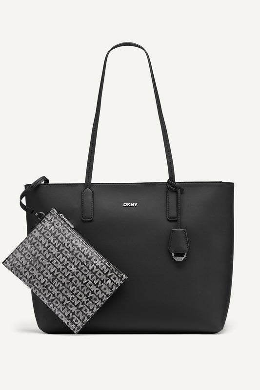 SAIGE EAST-WEST TOP ZIP TOTE