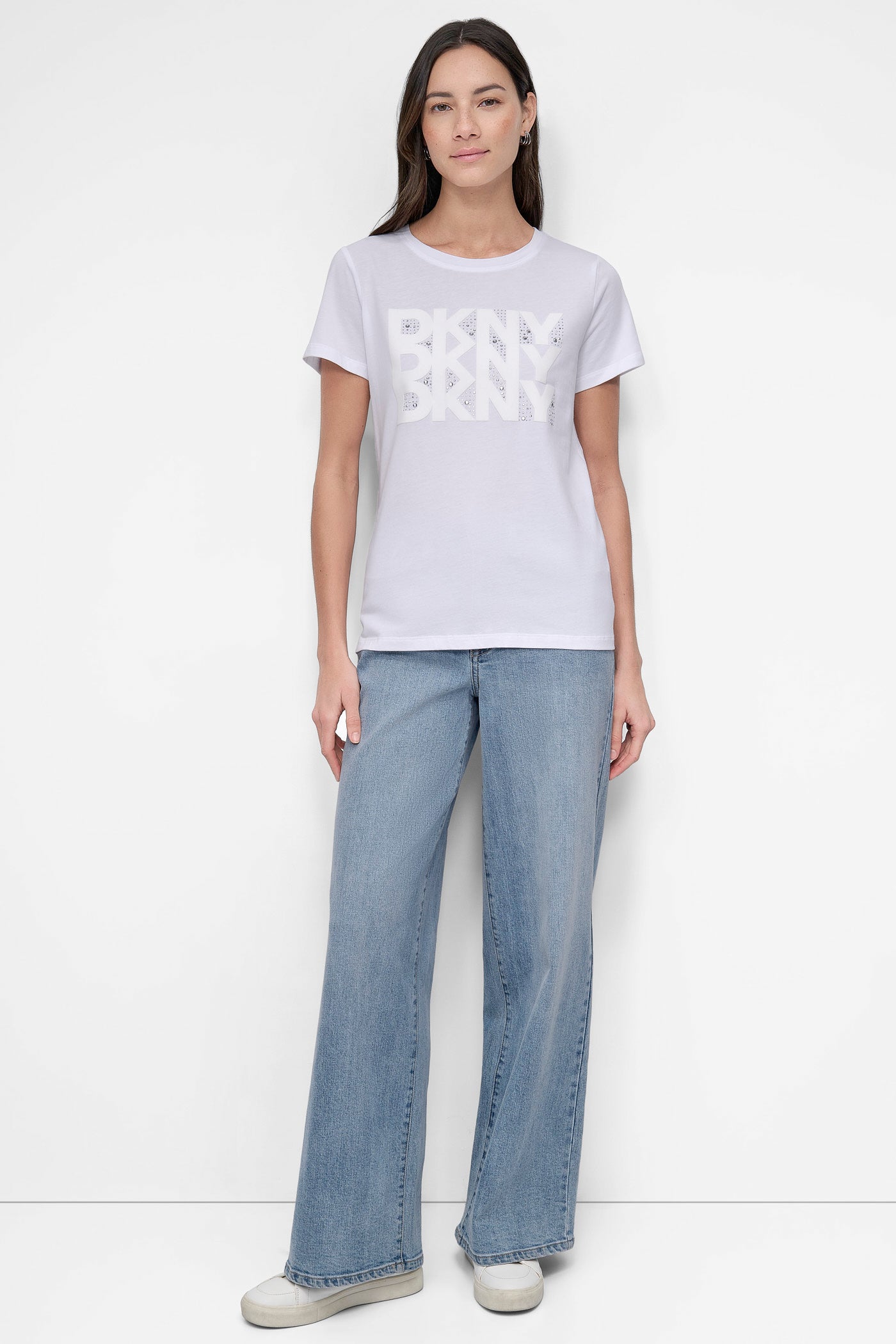 DKNY RHINESTONE TEE