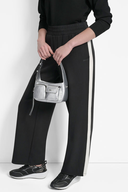 HIGH RISE WIDE LEG STRIPED PANT
