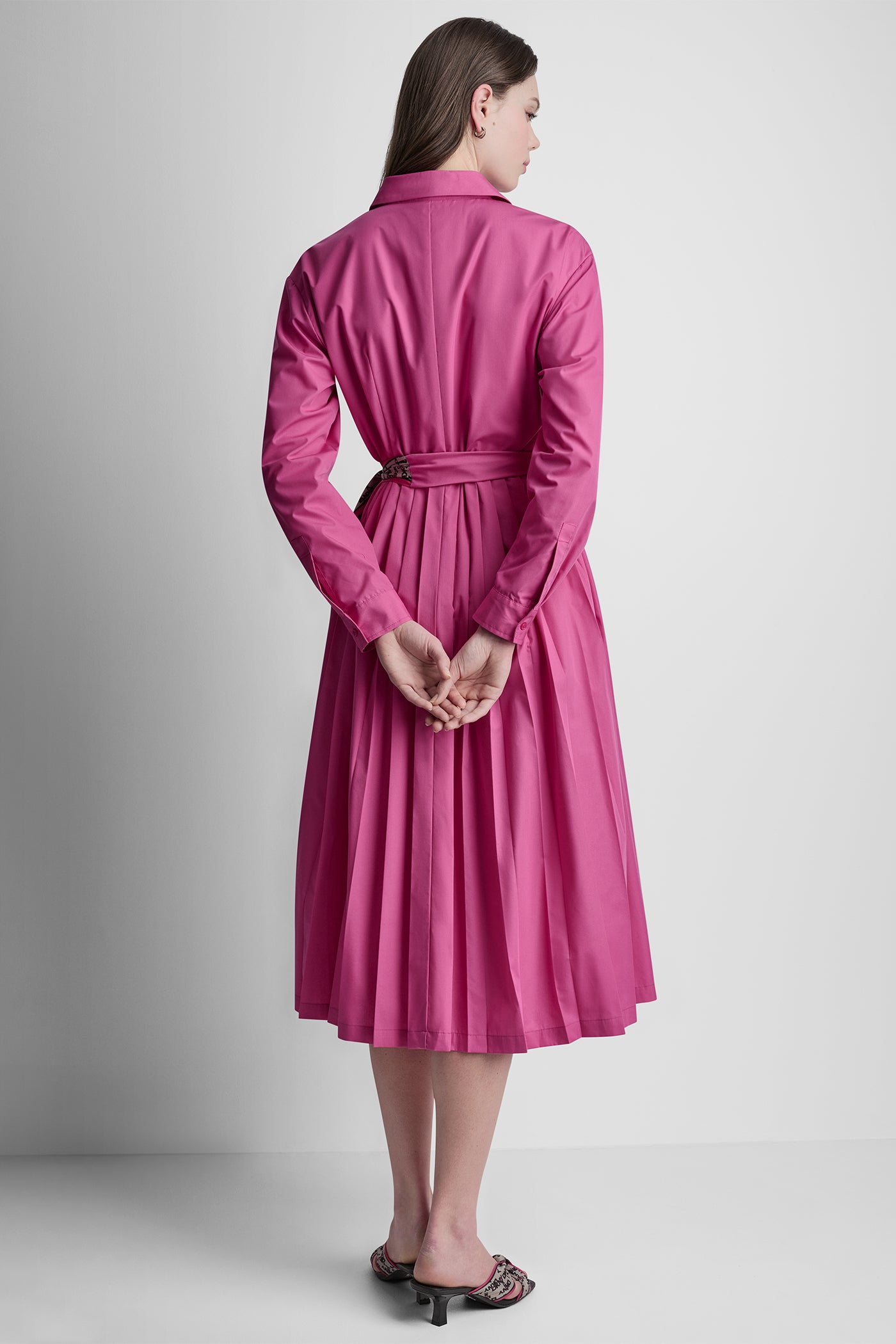 LONG SLEEVE WRAP DRESS