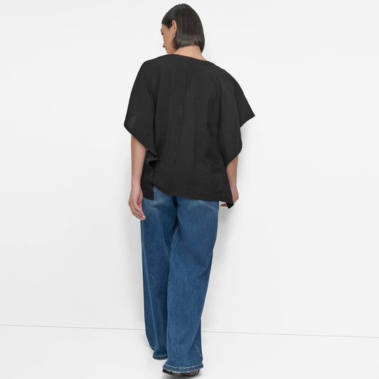 قميص فوال منسدل بكشكشة