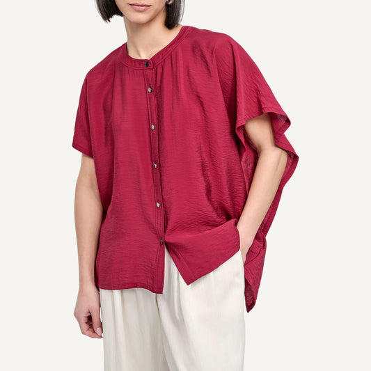 قميص فوال منسدل بكشكشة