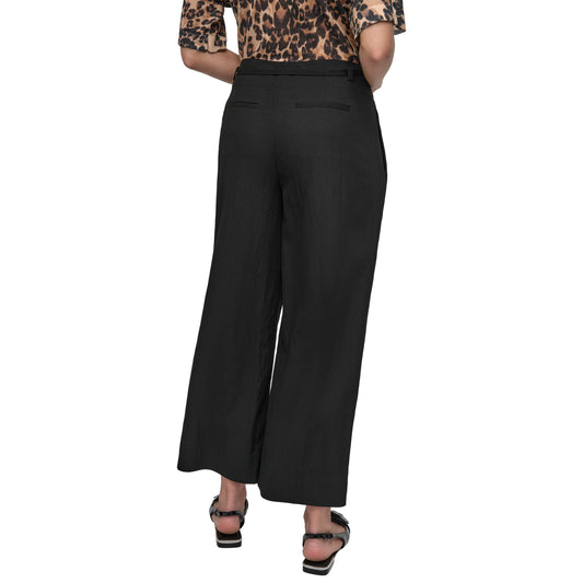 TIE WAIST TWILL PANT
