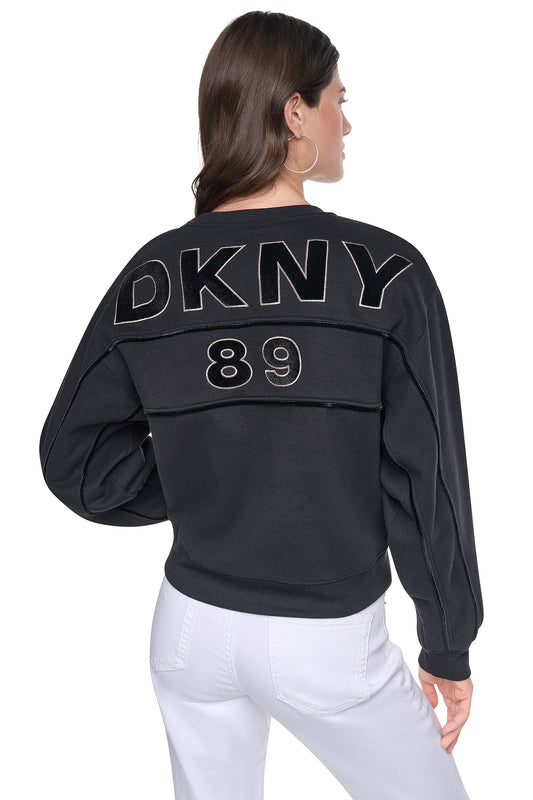 LONG SLEEVE MINI LOGO FRONT