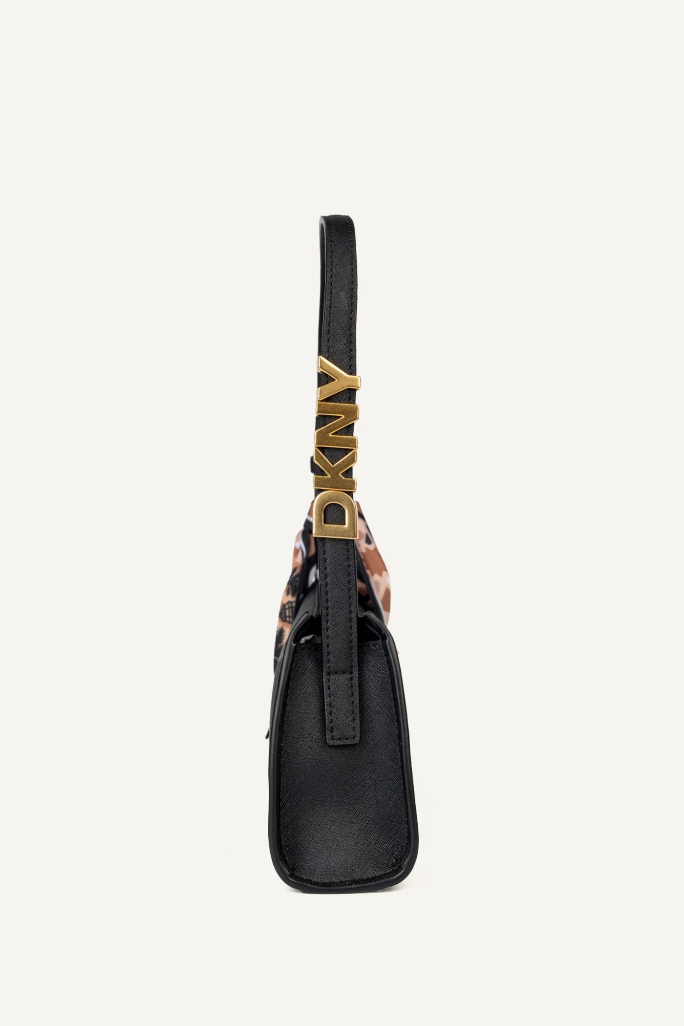 DKNY X DINA SAADI AVRIL TOP ZIP SHOULDER BAG