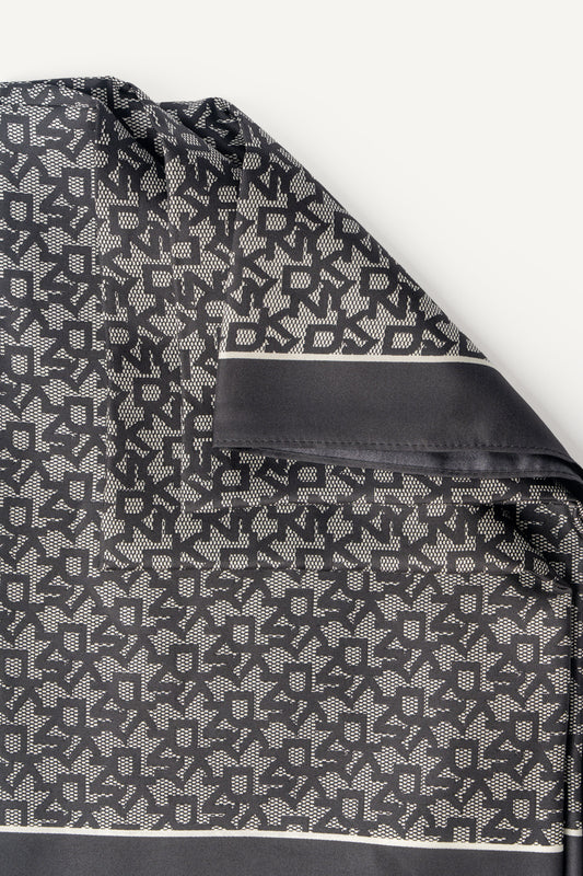 SQUARE BLOCK LOGO SCARF