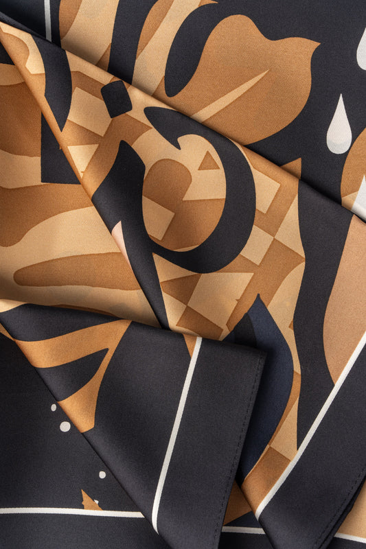 DKNY X DINA SAADI OBLONG RAMADAN SCARF