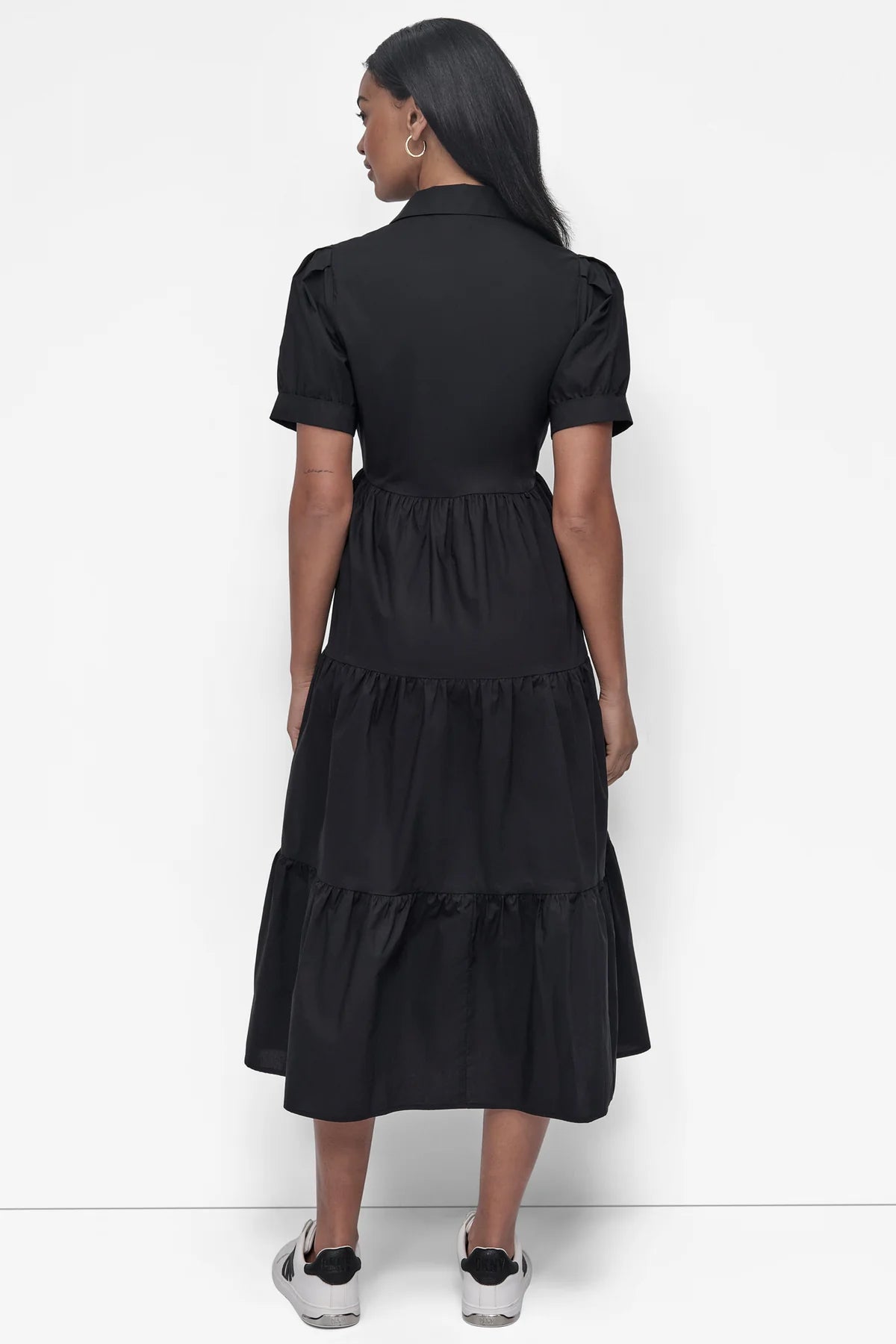 BUTTON FRONT POPLIN