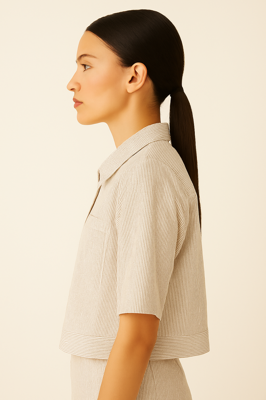 S/S BTN DOWN SHIRT W