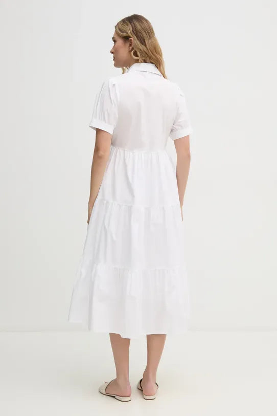 BUTTON FRONT POPLIN