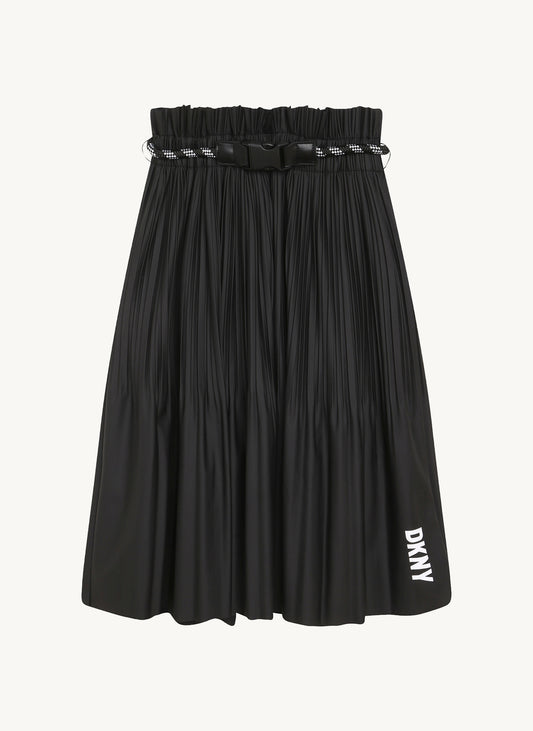 Skirt With Belt And Logo