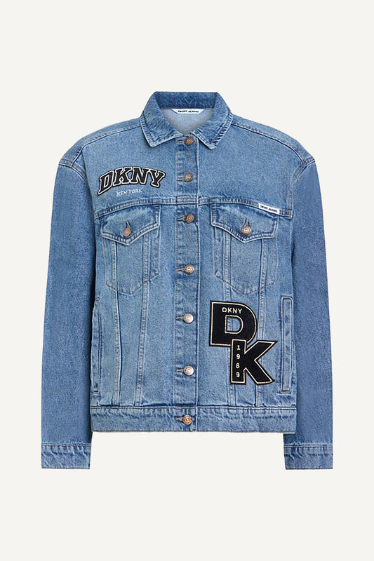 LONG SLEEVE DENIM JACKET WIT