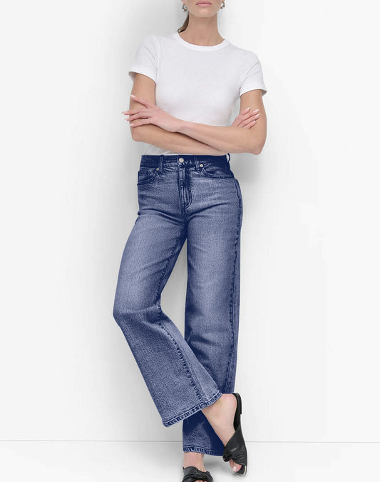 HIGH RISE TAILORED JEANS