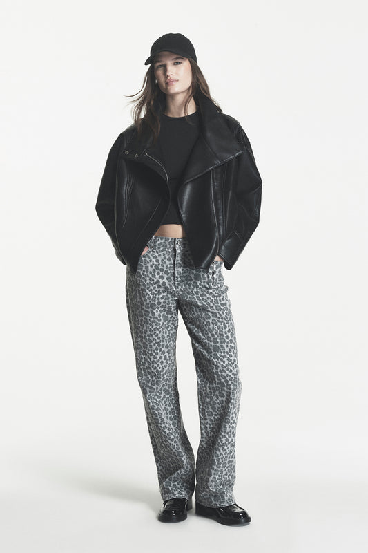 High-Rise Denim Pant