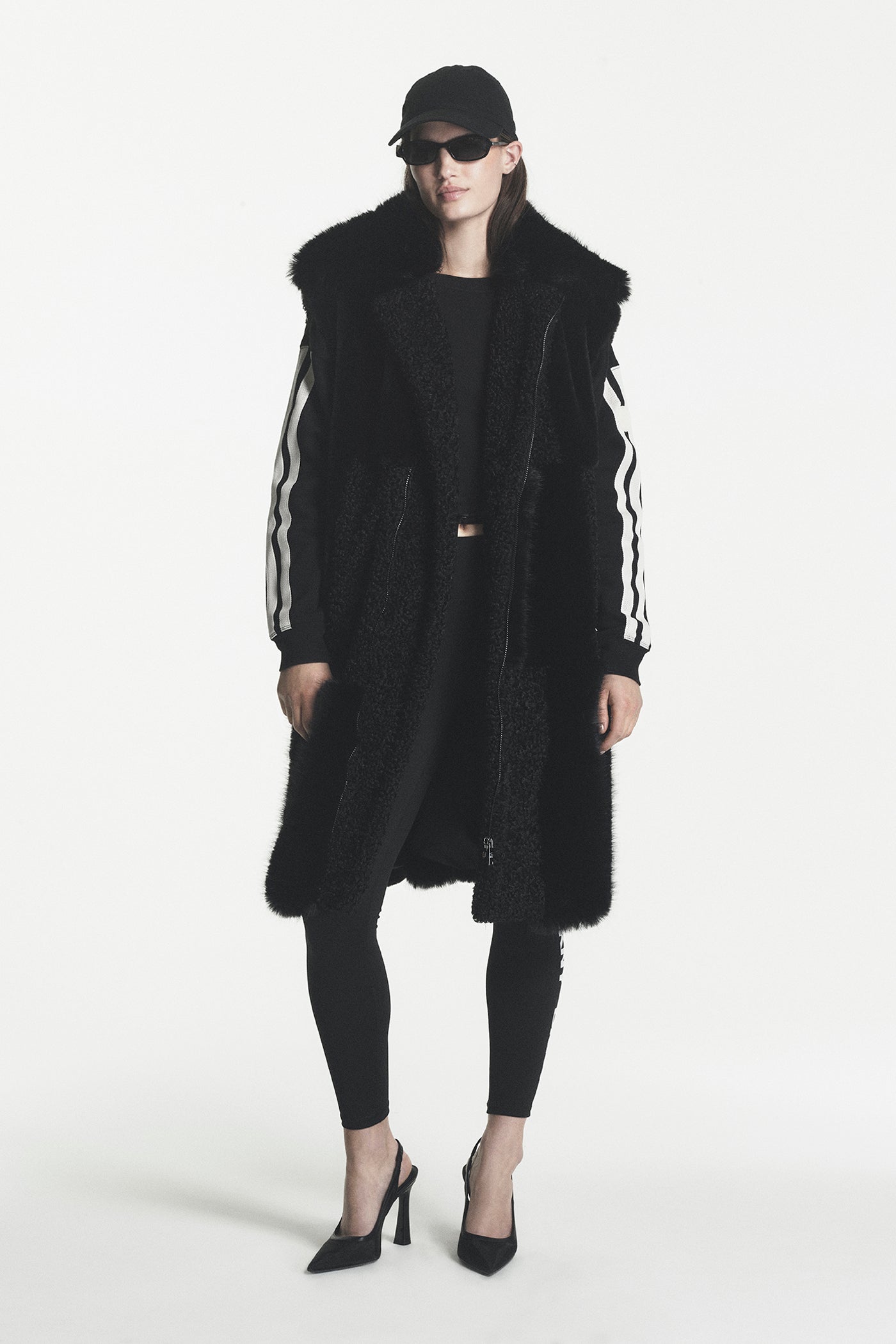 Black Longline Coat