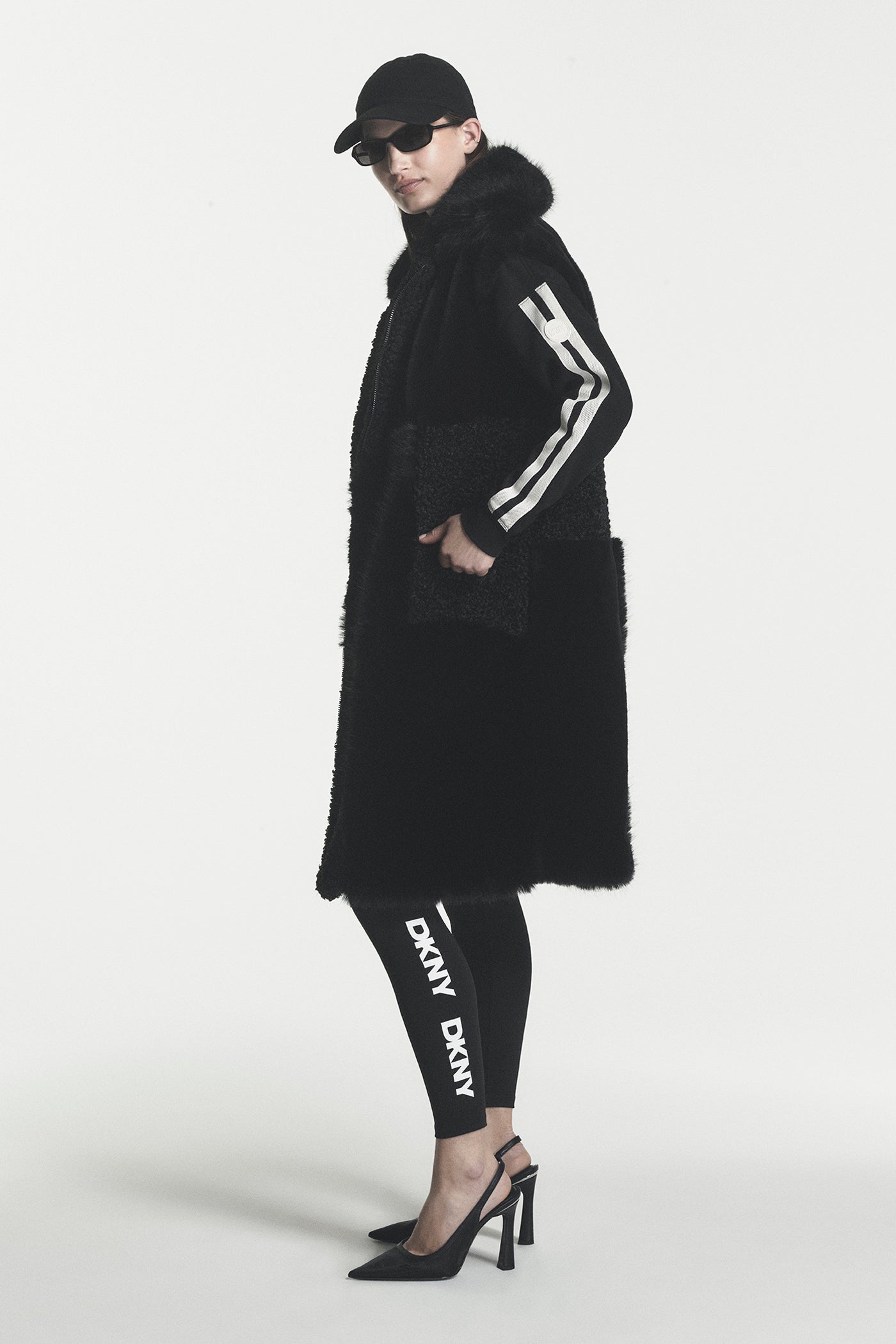 Black Longline Coat