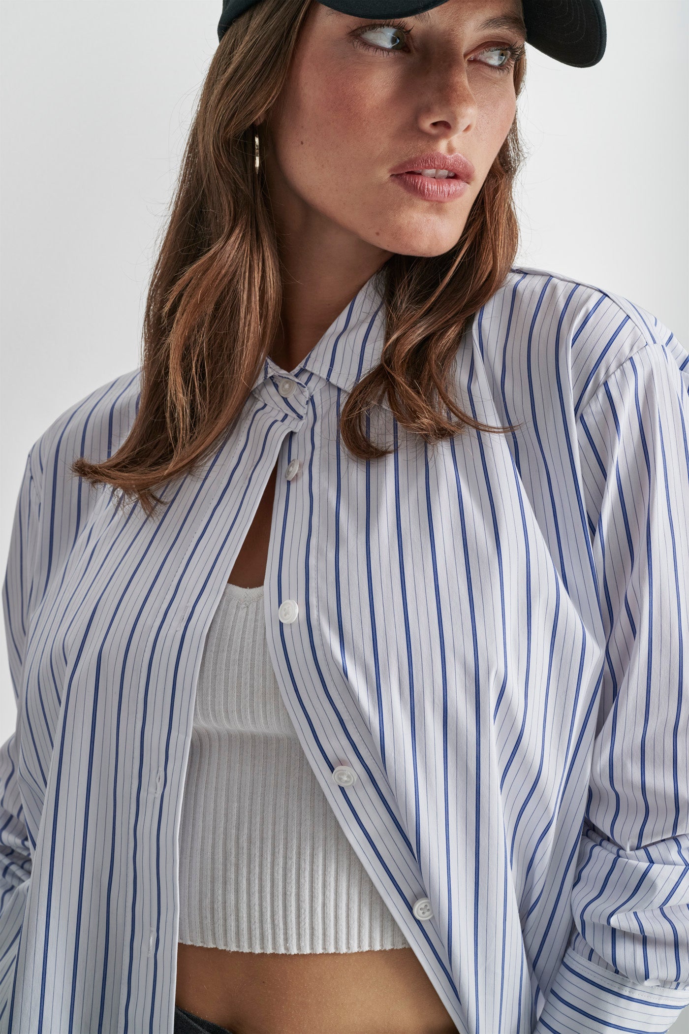 LONG SLEEVE SHIRT WITH STRIPES