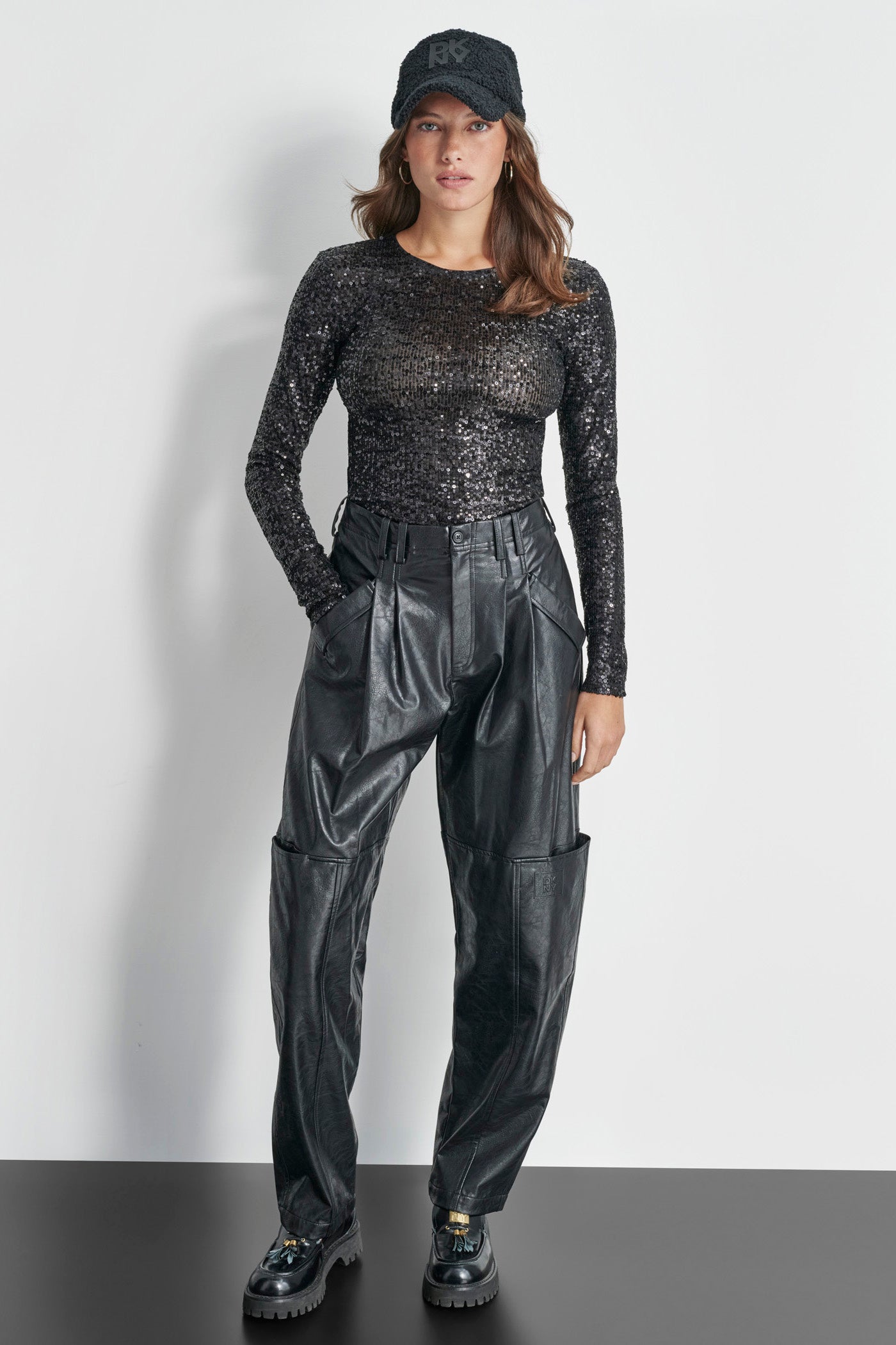 DKNY - Texture Twill Pants