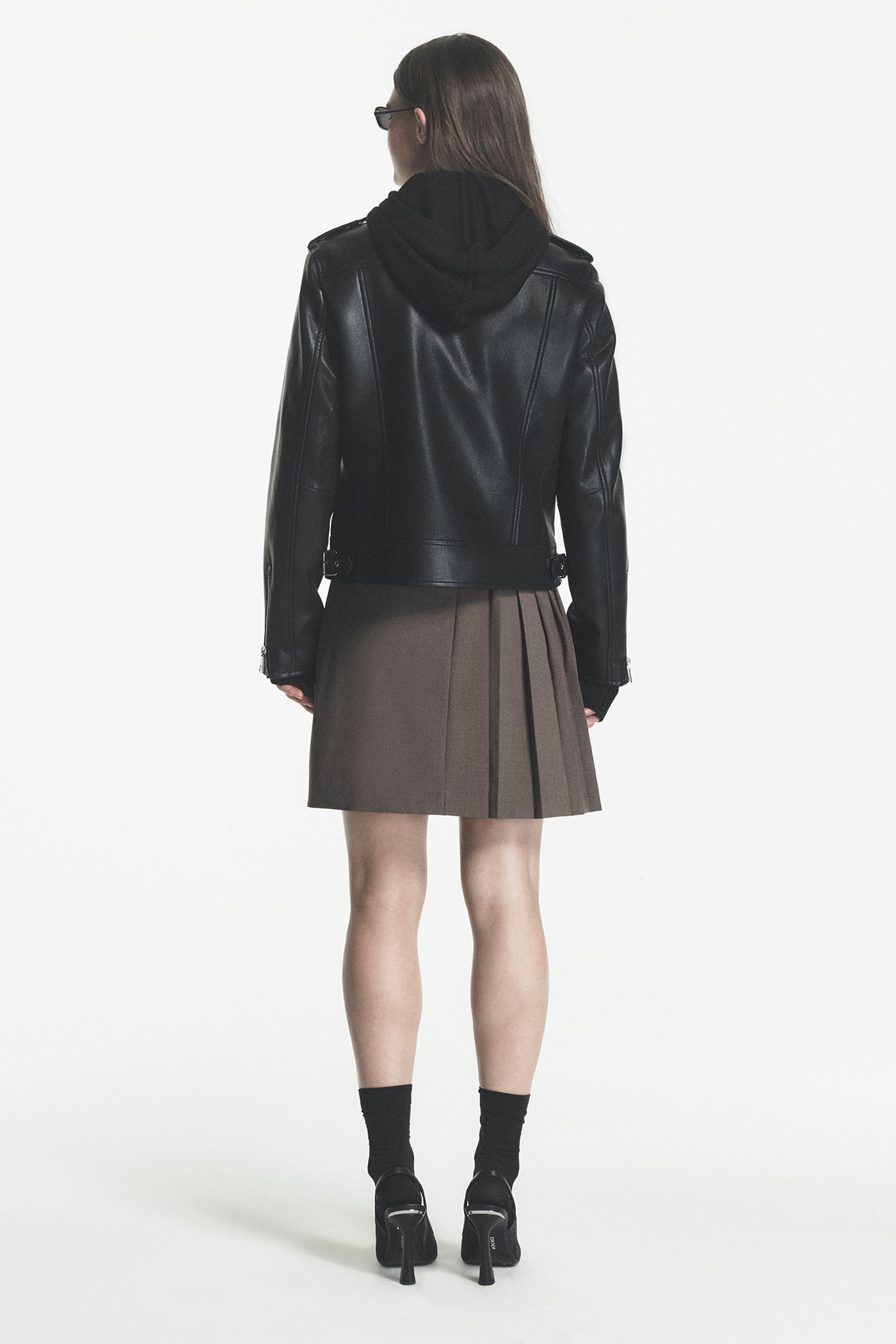 Black Cropped Jacket