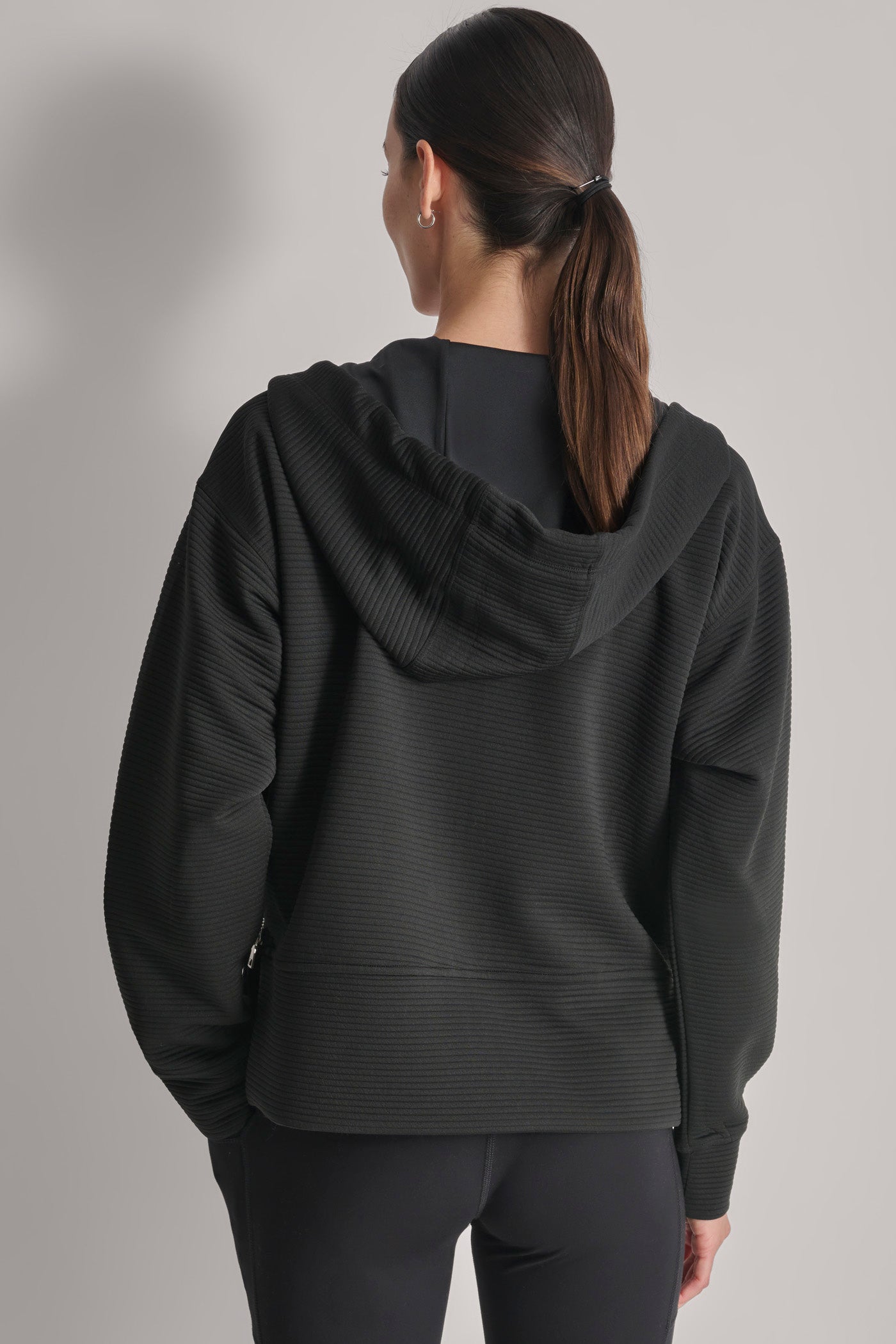 FULL ZIP HOODIE WITH POCKETS