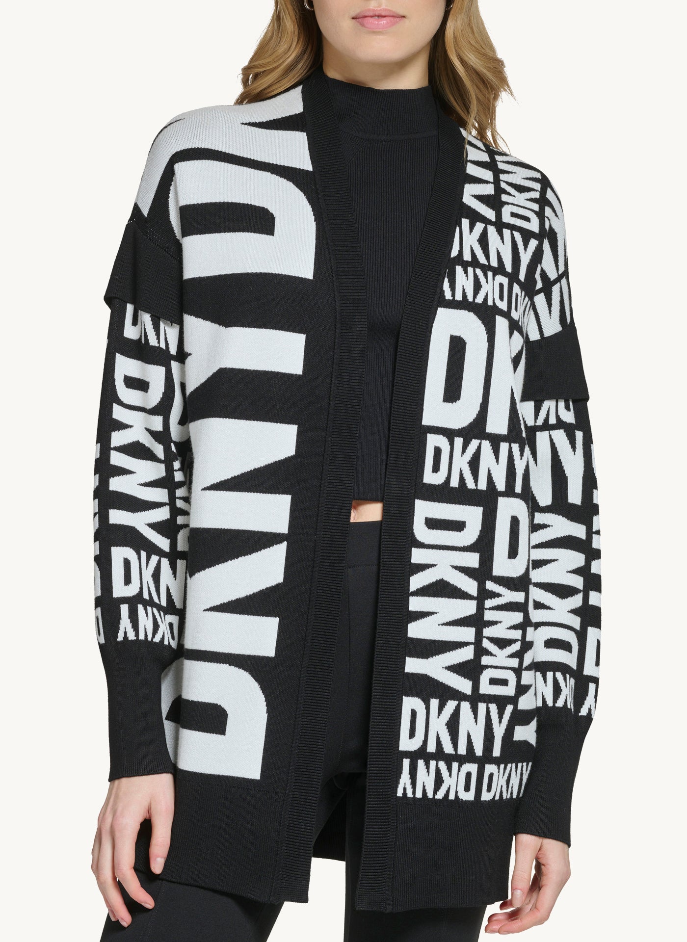 Dkny long cardigan best sale