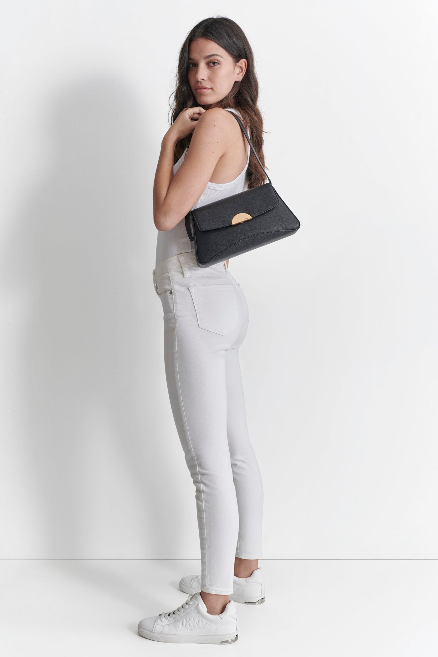 LUNA SMALL FLAP SHOULDER BAG