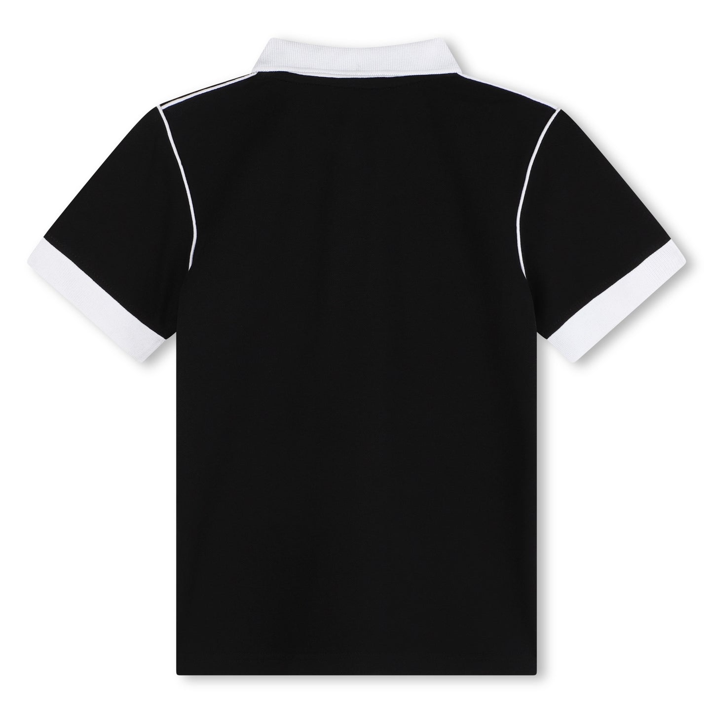 SMALL SLEEVE POLO SHIRT WITH LOGO