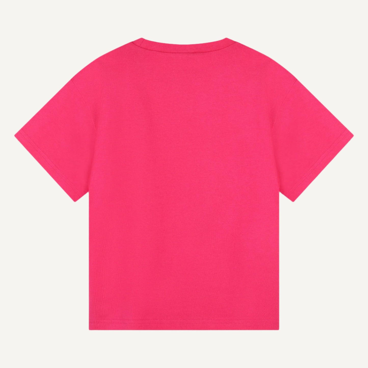 SMALL SLEEVE CREW NECK TEE WITH LOGO