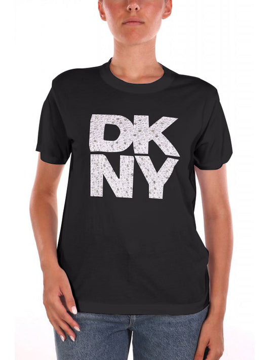 STACKED NY MXD RHINESTONE TEE