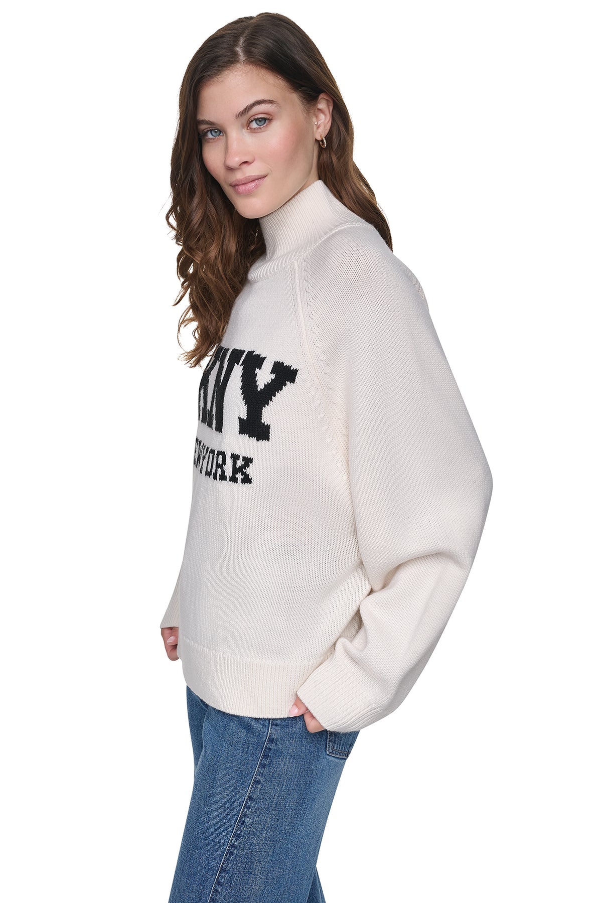OVERSIZED LOGO SWEATER