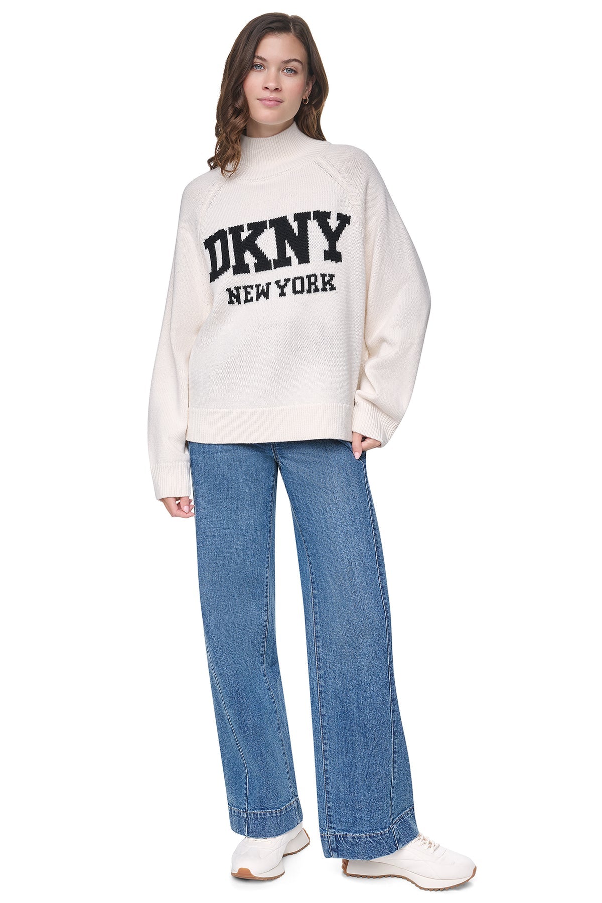 OVERSIZED LOGO SWEATER