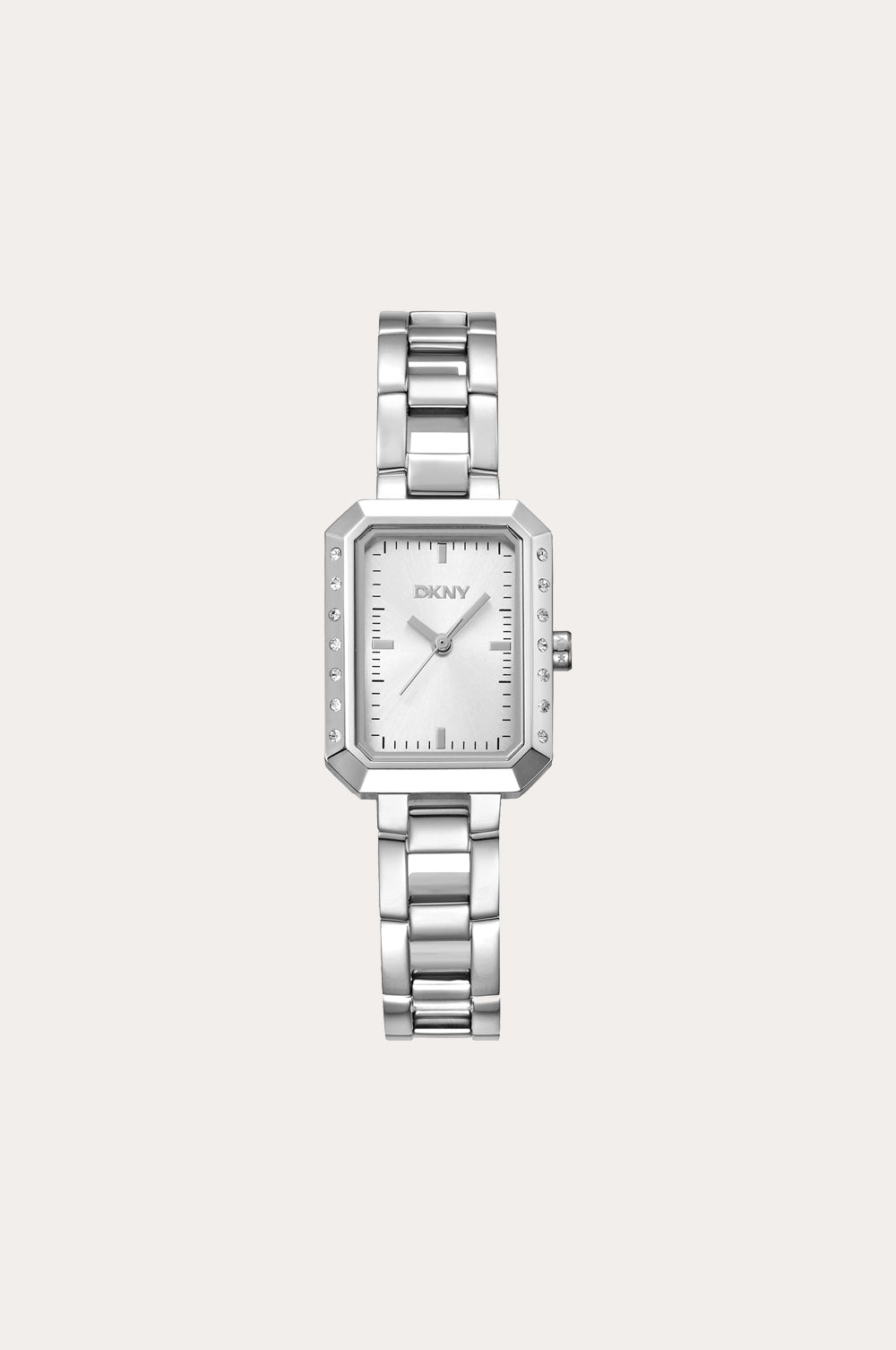 Women Uptown Glitz Silver Watch