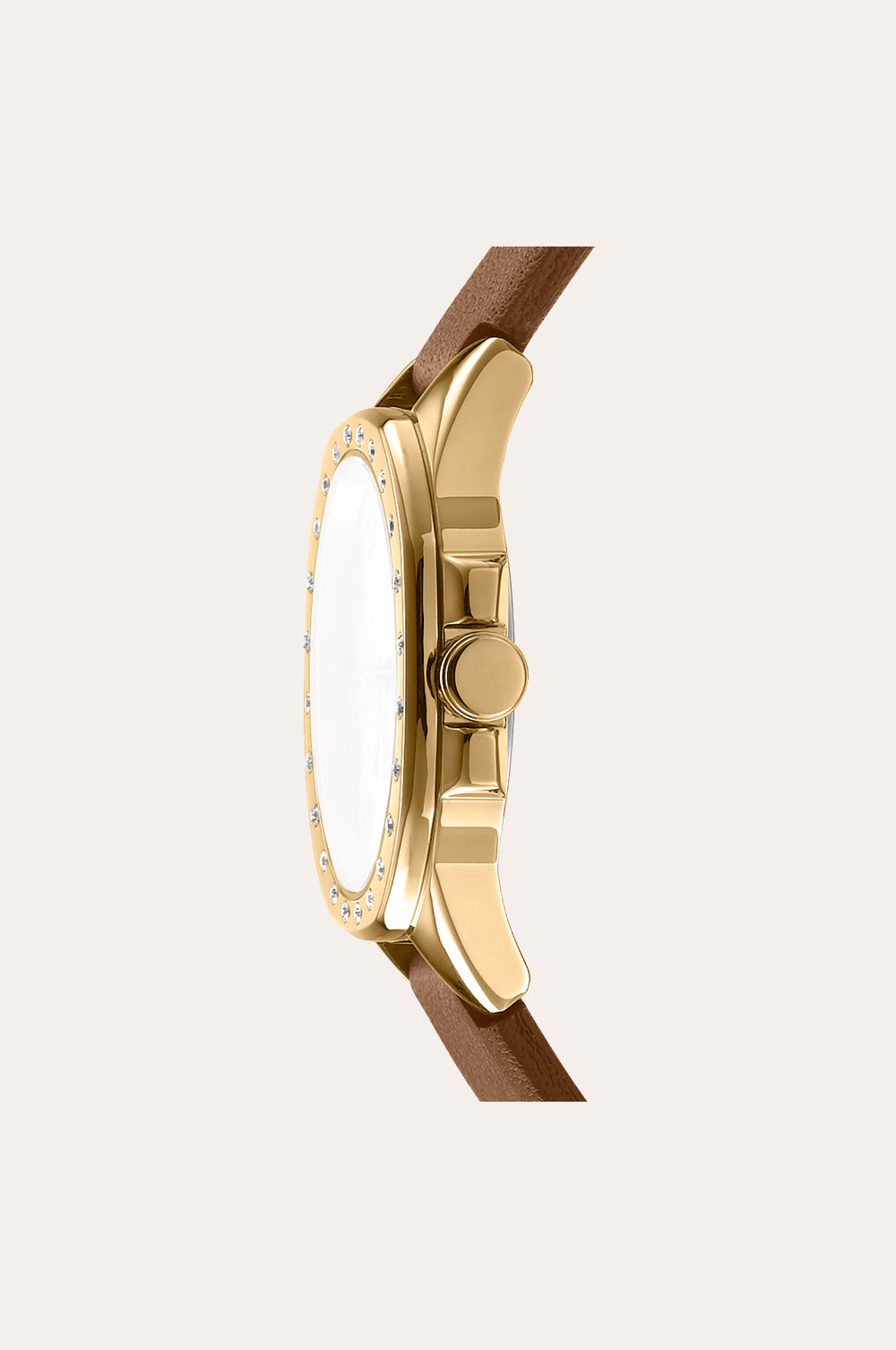 Women Brooklyn Mini Brown 30mm Watch