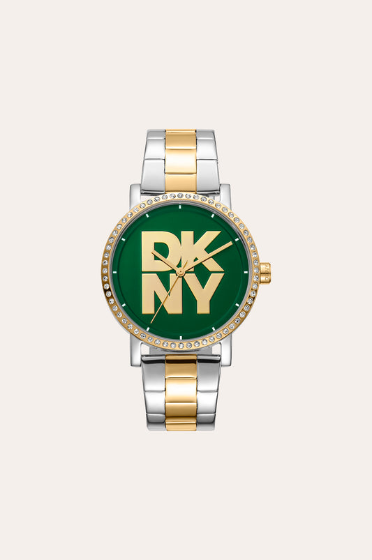 Women Soho Logo Two Tone 36mm Watch