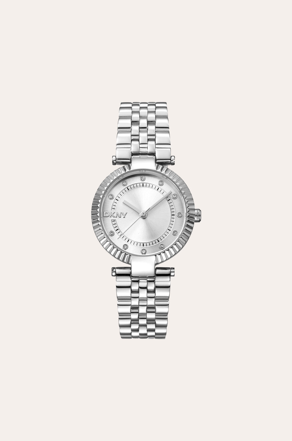 Women Essential Glitz Silver 30mm Watch