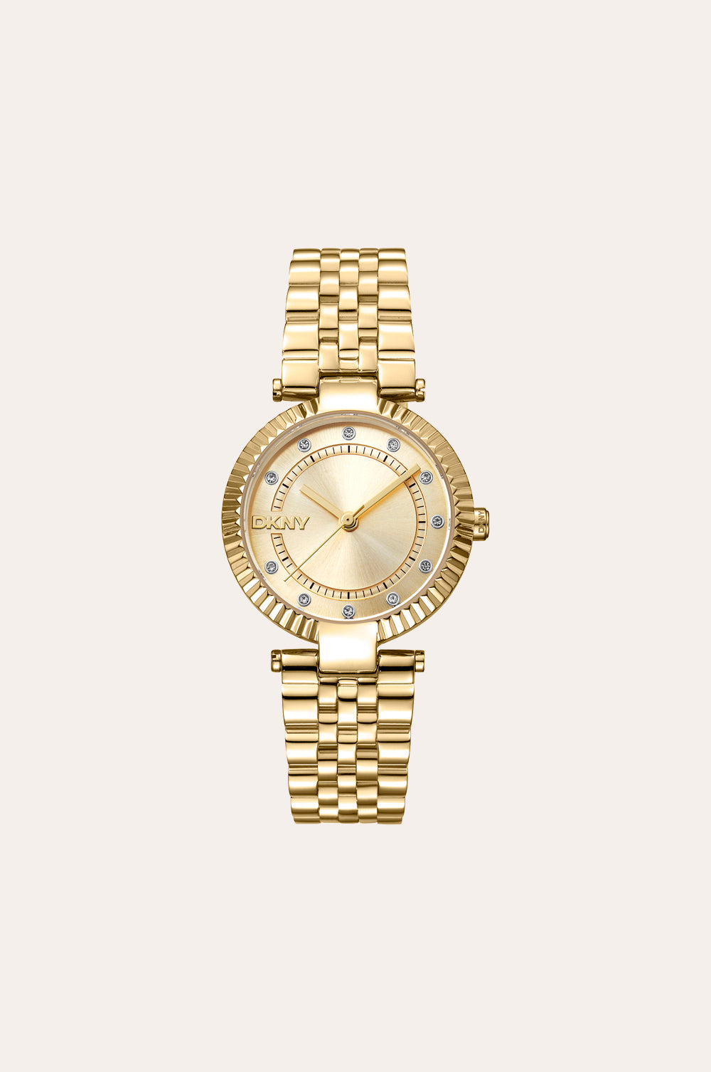 Women Essential Glitz Gold 30mm Watch